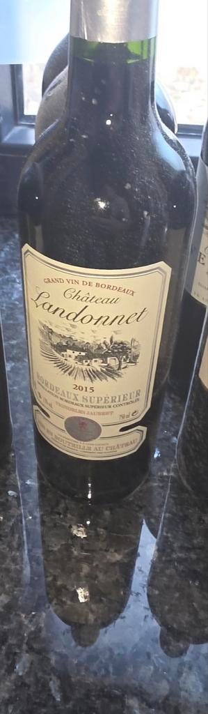 Château Sandonnet 2015 bordeaux, Enlèvement, Comme neuf