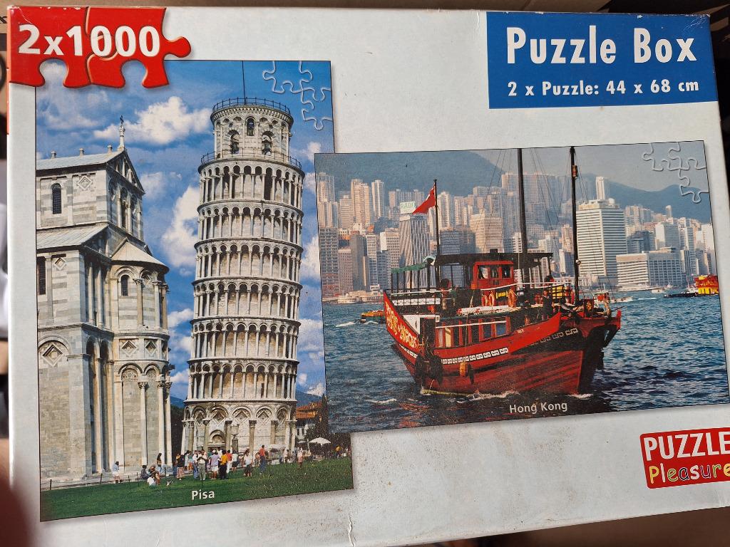 Puzzles, Enlèvement, 500 à 1500 pièces, Utilisé, Puzzle