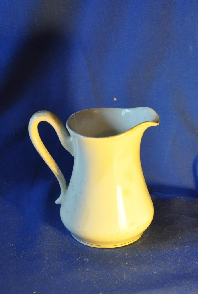 pot au lait porcelaine fin liseret doré (6), Enlèvement ou Envoi