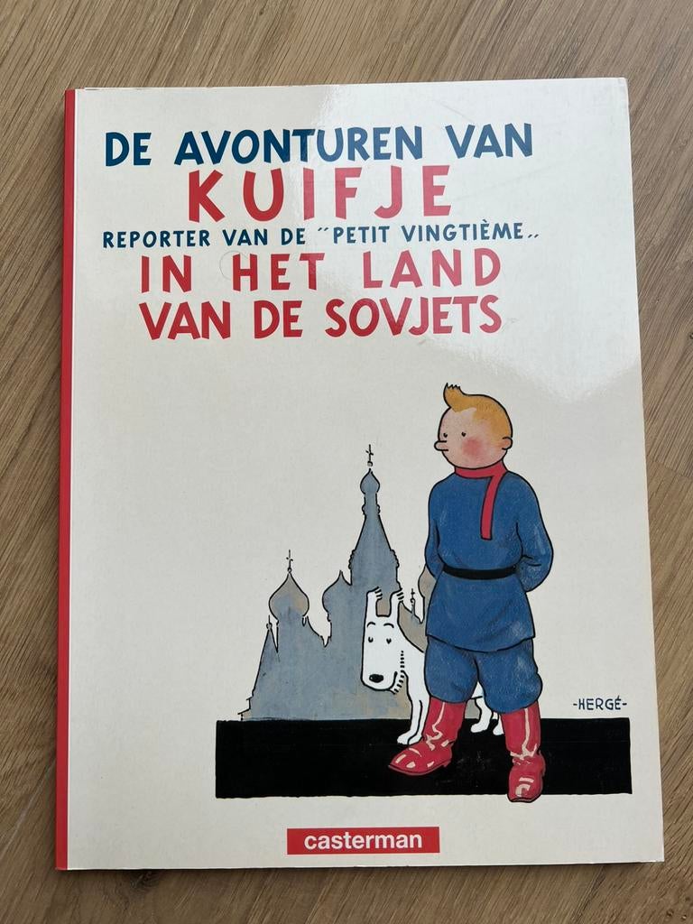 De avonturen van Kuifje in het land van de Sovjets, Boeken, Eén stripboek, Ophalen of Verzenden, Zo goed als nieuw, Hergé