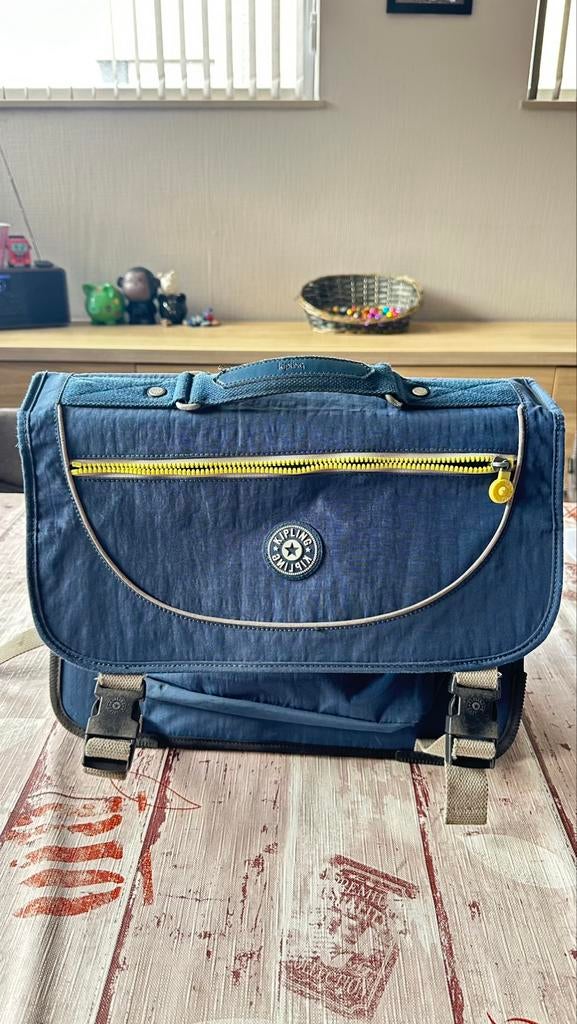 Kipling boekentas, Ophalen, Gebruikt, Blauw