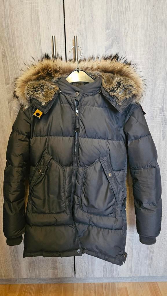 Originele kaki groene Parajumpers jas, Zo goed als nieuw, Maat 34 (XS) of kleiner, Groen, Parajumpers