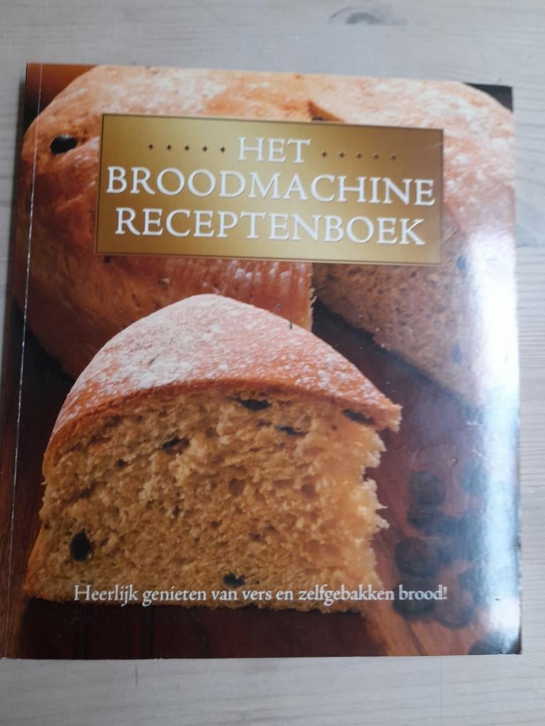 Het broodmachine receptenboek., Ophalen, Zo goed als nieuw
