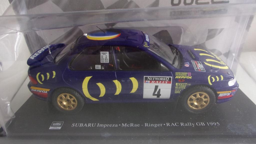 SUBARU IMPREZA WRC Mc RAE-RINGER au RAC 1995.1/24 NEUVE., Enlèvement ou Envoi, Neuf, Voiture, Autres marques