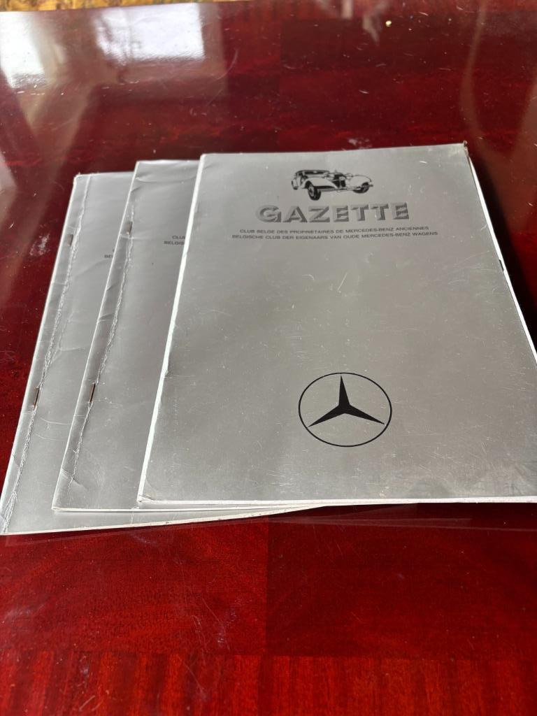 3 magazines Gazette Mercedes Benz, Enlèvement ou Envoi, 1980 à nos jours, Journal ou Magazine