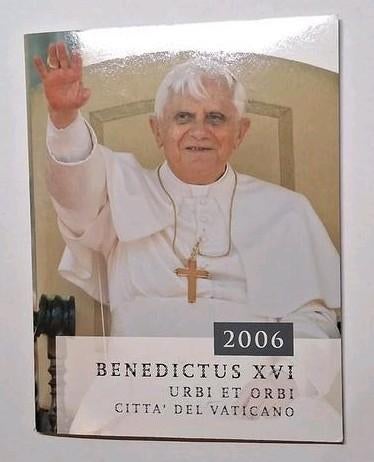 Vatican, Pape Benoît XVI 2006, Timbres & Monnaies, Monnaies | Europe | Monnaies euro, Envoi, Vatican, Série