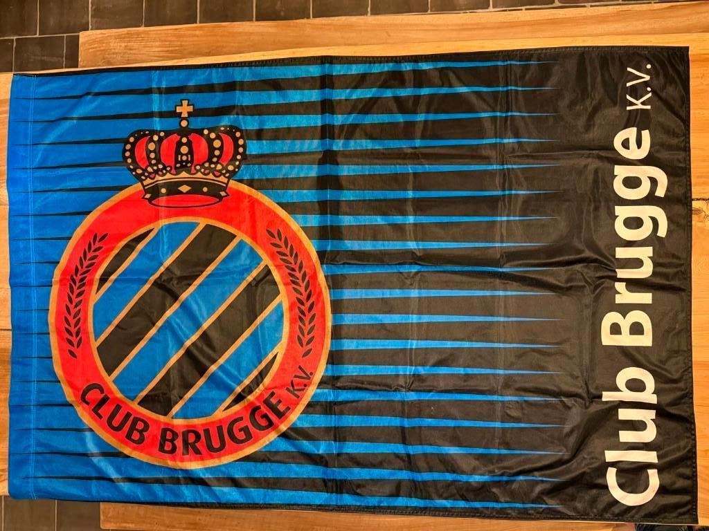 Vlag Club Brugge 1x1,5m, Verzamelen, Ophalen of Verzenden, Zo goed als nieuw, Overige typen