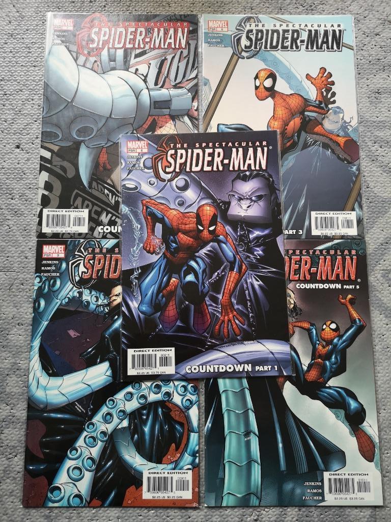 the Spectacular Spider-Man (vol.2) #6-10 - Countdown, Complete serie of reeks, Ophalen of Verzenden, Nieuw