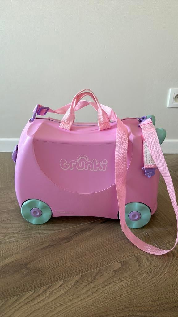 Trunki koffer, 35 à 45 cm, Clé, Plastique dur, Enlèvement