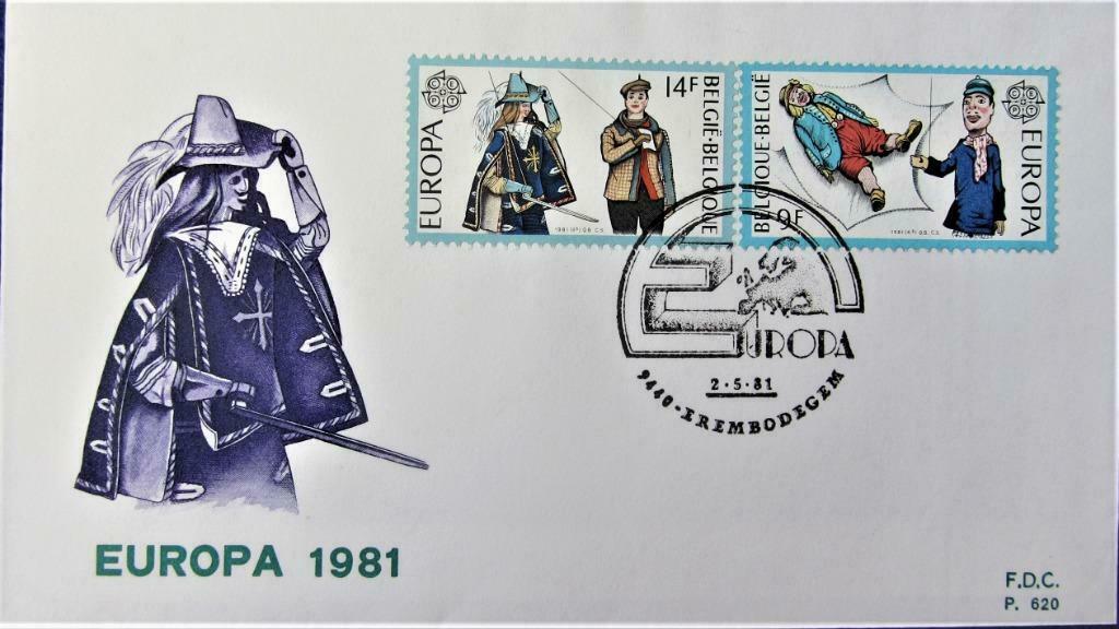 FDC FOLKLORE/CARNAVAL, Ophalen of Verzenden, Gestempeld, Overige thema's