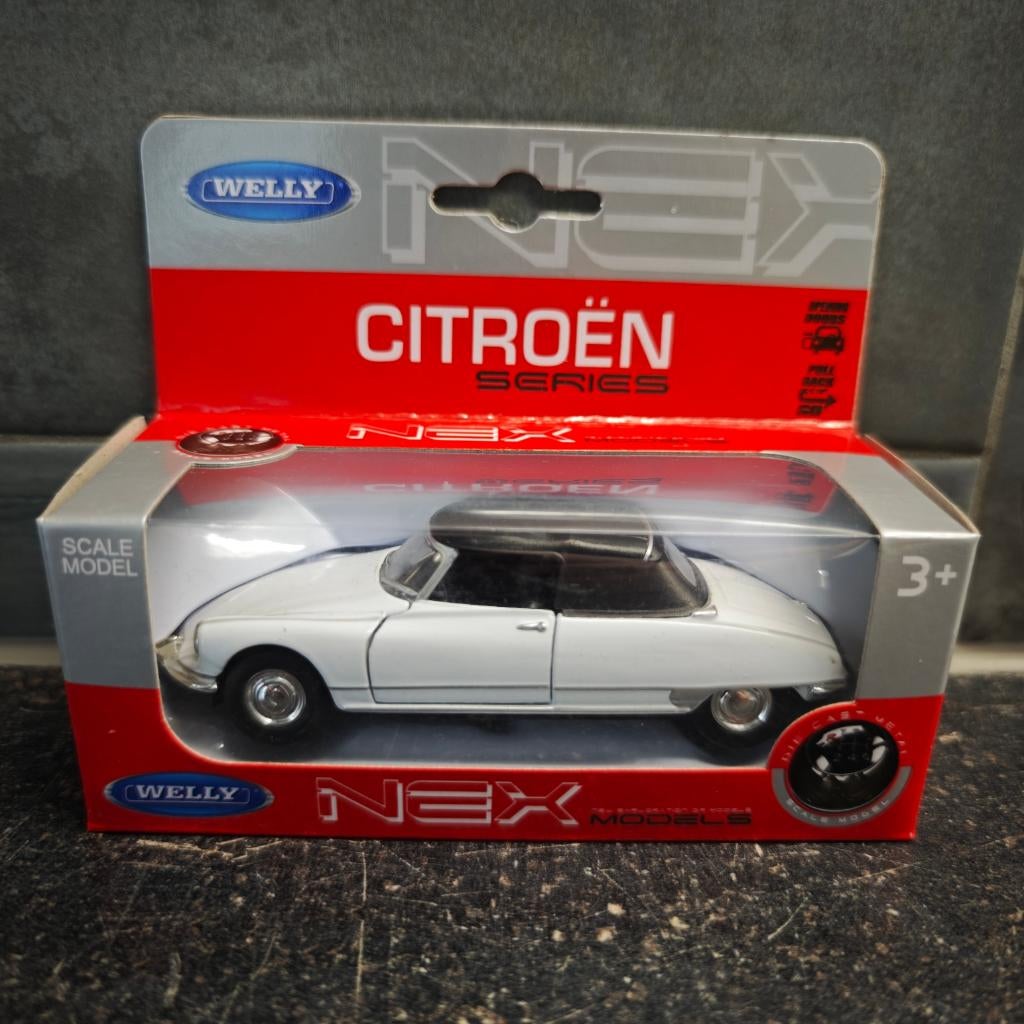WELLY NEX Citroën DS 19 Cabriolet Soft-Top, Verzenden, Nieuw, Auto, Overige merken