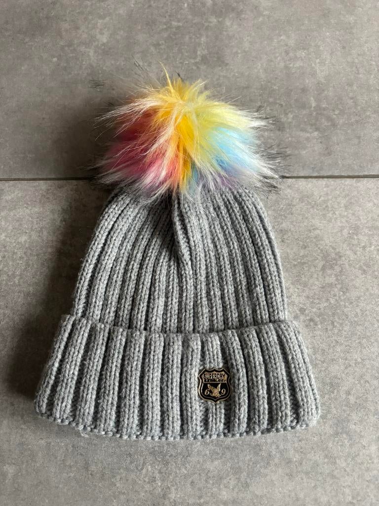 Bonnet Superdry Waist Unique, Enfants & Bébés, Enlèvement ou Envoi, Comme neuf, Bonnet