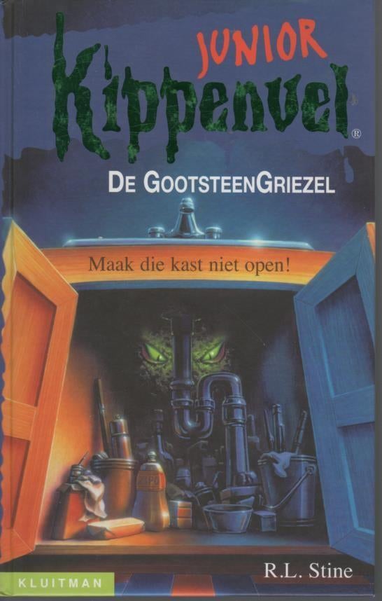kippenvel junior, R.L. Stine: De gootsteengriezel, Fictie algemeen, Verzenden, Zo goed als nieuw, R.L. Stine