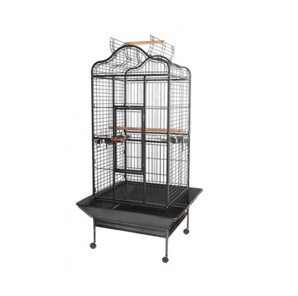 Papegaaienkooi Vogelkooi Vienna (81x58x168 cm) met Wielen, Dieren en Toebehoren, Vogels | Hokken en Kooien, Ophalen of Verzenden