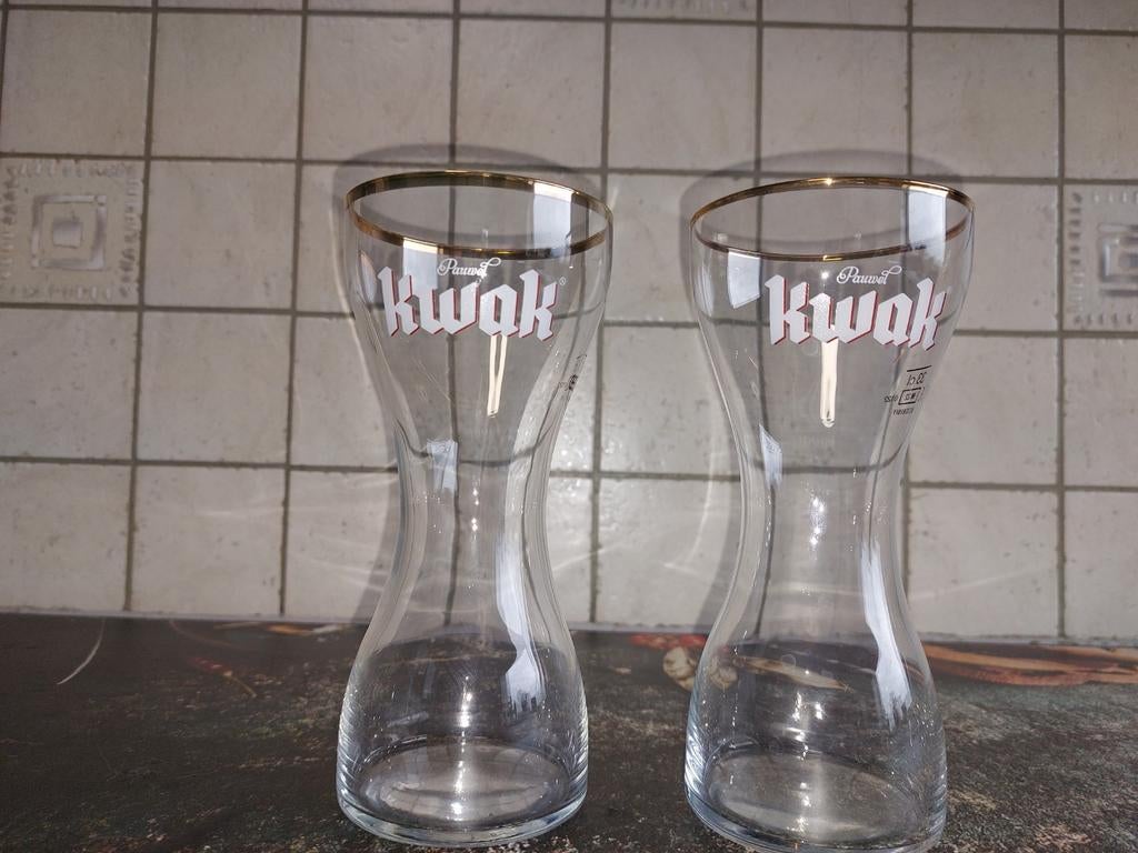 Verres Kwak, Enlèvement ou Envoi, Comme neuf, Verre à bière