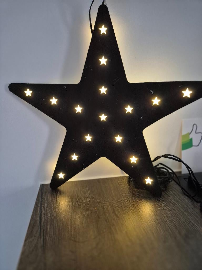 Kerstverlichting Ster, Ophalen, Gebruikt