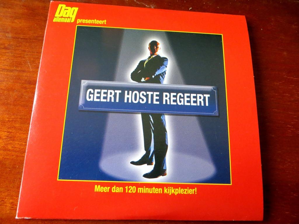 DAG ALLEMAAL - DVD - GEERT HOSTE REGEERT, Cd's en Dvd's, Verzenden, Alle leeftijden, Zo goed als nieuw, Komedie