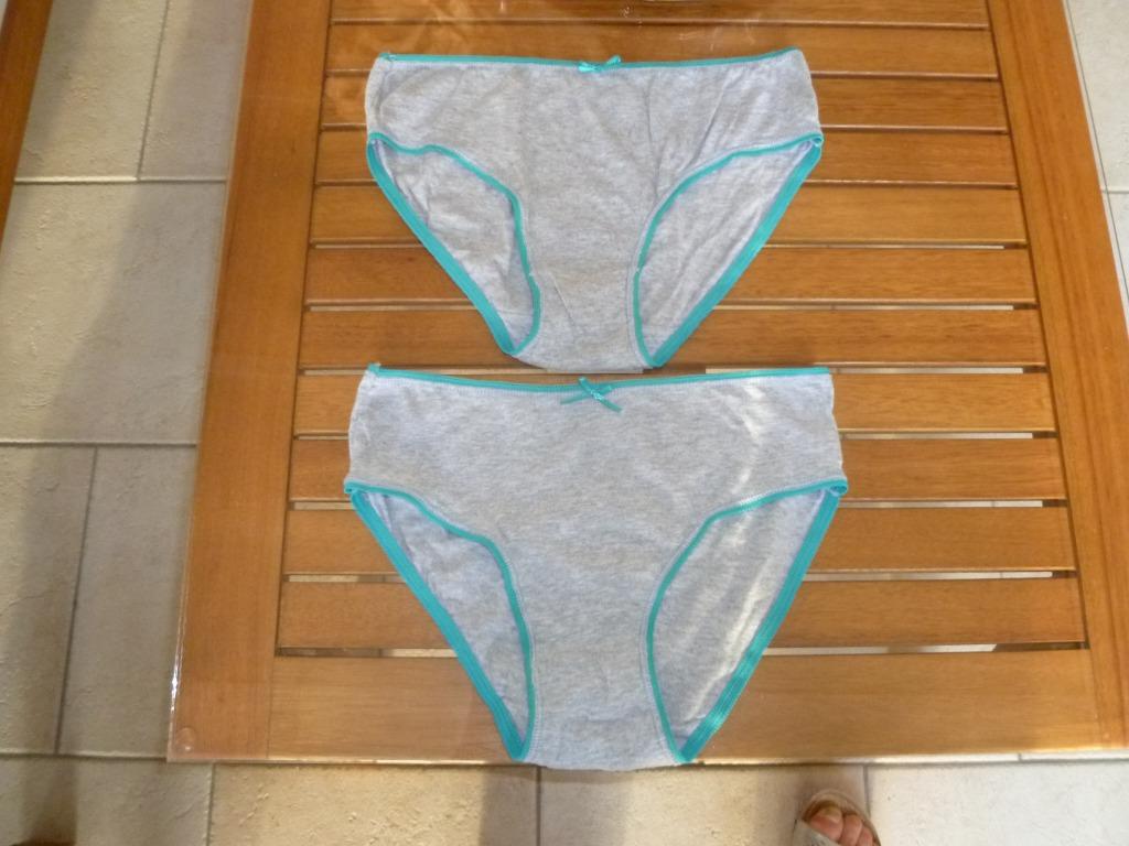 1 lot de 2 slips gris taille M, Enlèvement ou Envoi, Gris, Slip