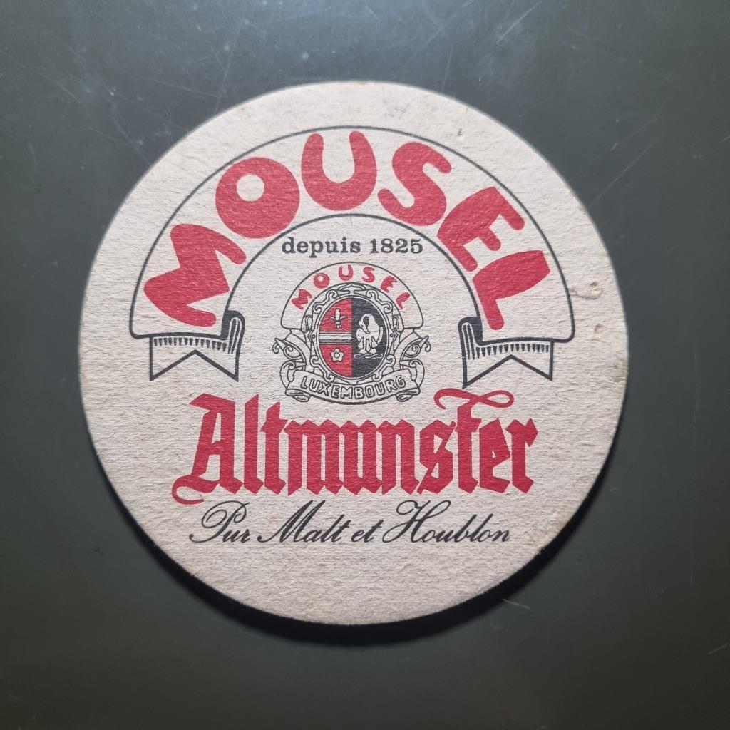 Sous Bock Mousel (modèle 2), Enlèvement ou Envoi, Utilisé, Sous-bock, Autres marques