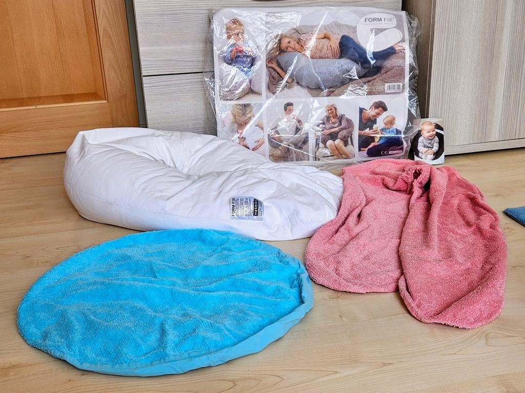 Positioneringskussen Form fix + sit fix hoes, Kinderen en Baby's, Babyvoeding en Toebehoren, Gebruikt, Voedingskussen, Ophalen