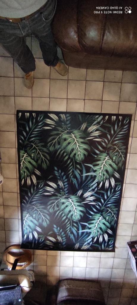 Tapis de sol Beaumont, Jungle motif, Comme neuf, Enlèvement, Vert