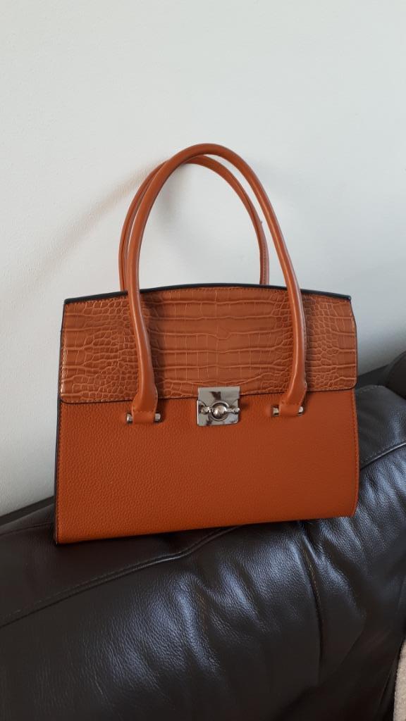 Handtassen opruiming, camel, zwart, taupe, rood.Yves Renard, Ophalen, Zo goed als nieuw, Overige kleuren, Handtas