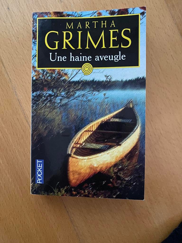 Une haine aveugle de Martha Grimes, Utilisé, Martha Grimes
