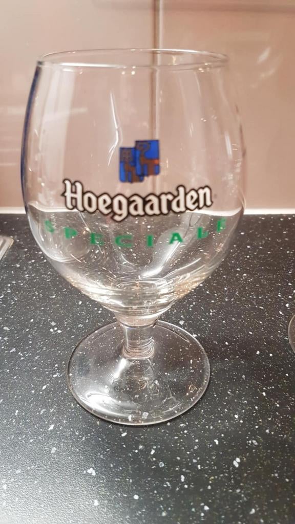 Hoegaarden Speciale bierglas, Verzamelen, Ophalen, Zo goed als nieuw