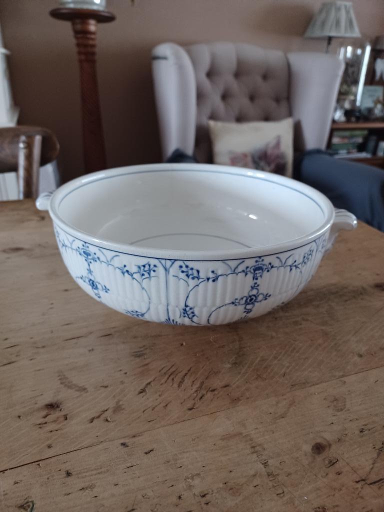 SOCIETE CERAMIQUE MAASTRICHT BLAUW SAKS ronde kom, Enlèvement ou Envoi