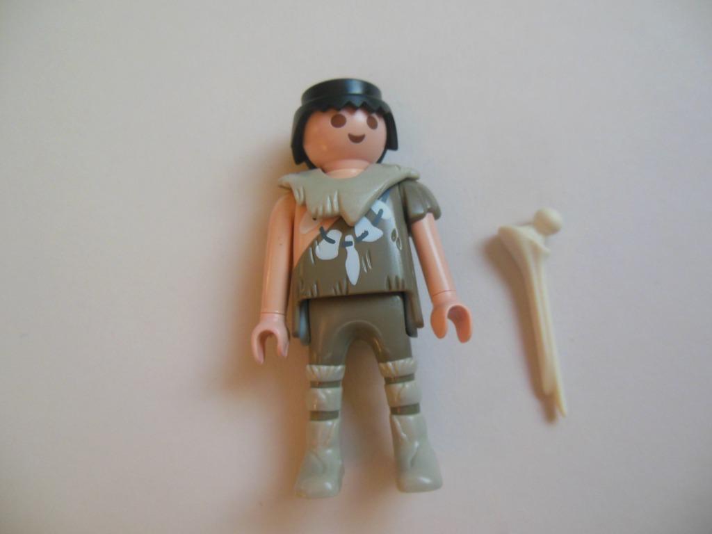 Playmobil poppetje - Holbewoner / prehistorie, Kinderen en Baby's, Speelgoed | Playmobil, Ophalen of Verzenden, Zo goed als nieuw