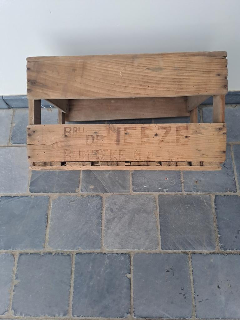 Oude bierbak van Weeze, Verzamelen, Ophalen