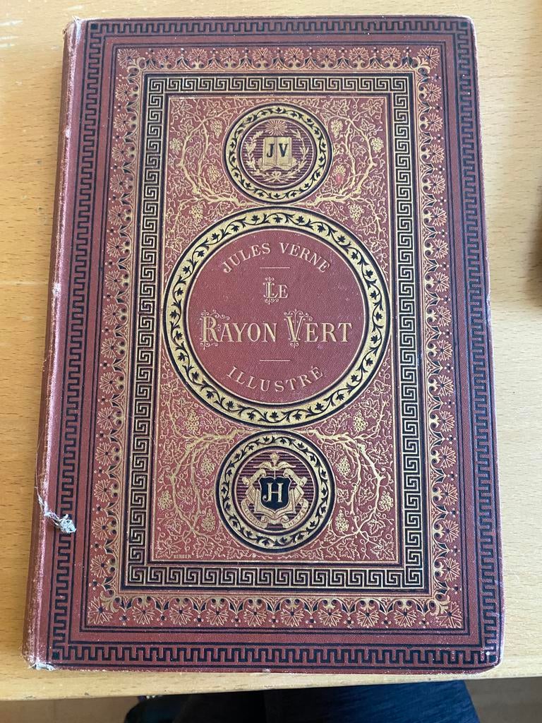 Antieke Jules Verne – Le Rayon-Vert (Hetzel, 19e eeuw), Enlèvement