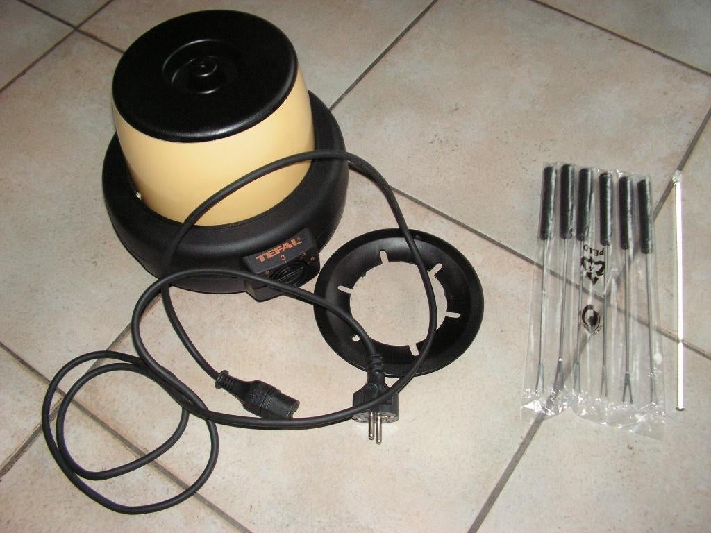 Fondueset Tefal., Ophalen of Verzenden, Zo goed als nieuw, Elektrisch, Fondueset