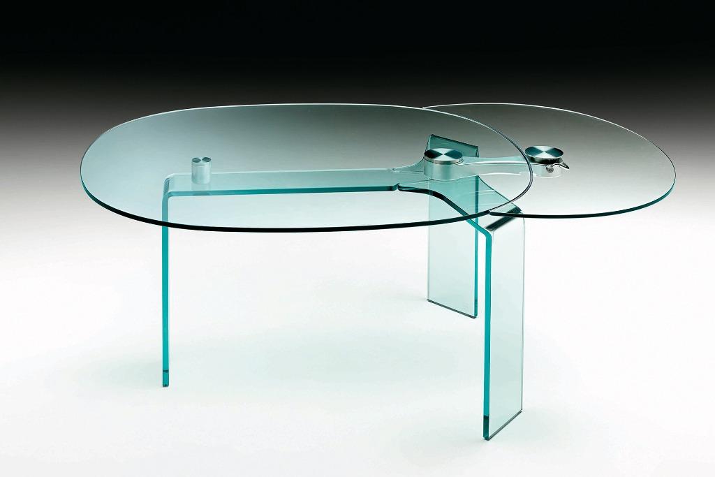 Table de salle à manger - Fiam Ray Plus, 100 à 150 cm, Cinq personnes ou plus, Comme neuf, Enlèvement