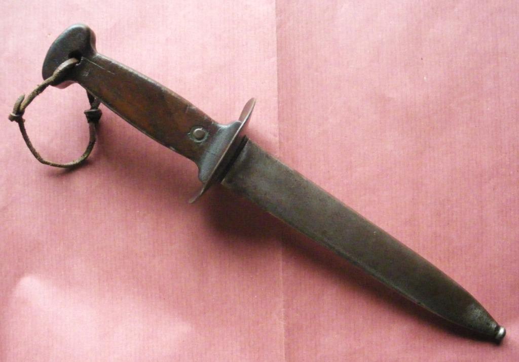 Couteau nettoyeur de tranchée 1917 poignard belge de l' Yser, Envoi, Armée de terre, Couteau ou Poignard