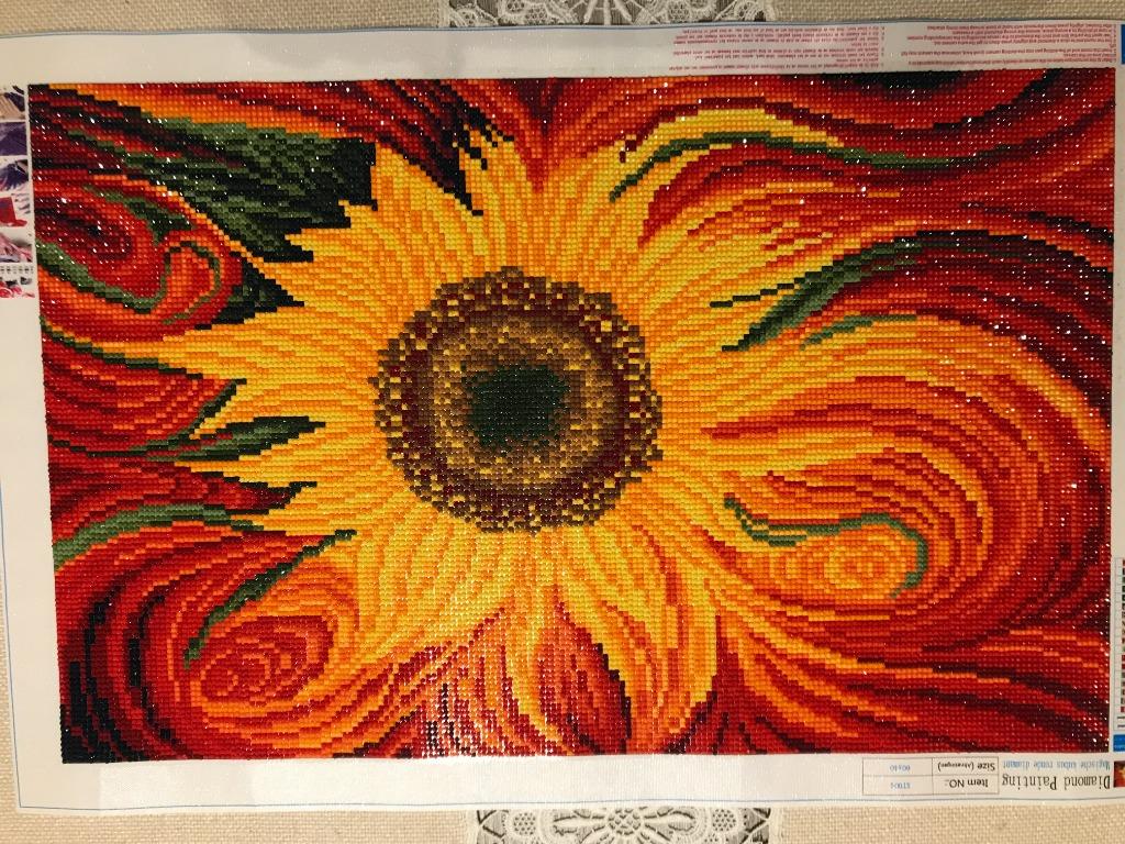Diamond painting 40 x 60 cm, Ophalen, Nieuw, Knutselwerk