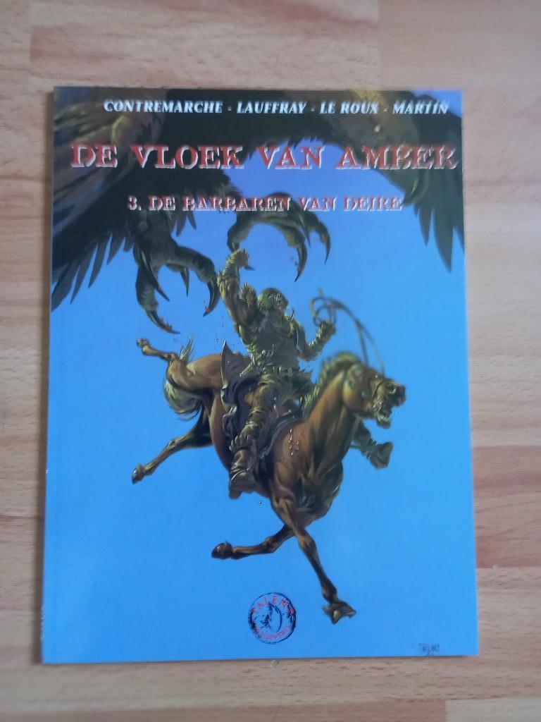 De vloek van amber 3. De Barbaren van Deire     talent sc, Boeken, Eén stripboek, Ophalen, Zo goed als nieuw