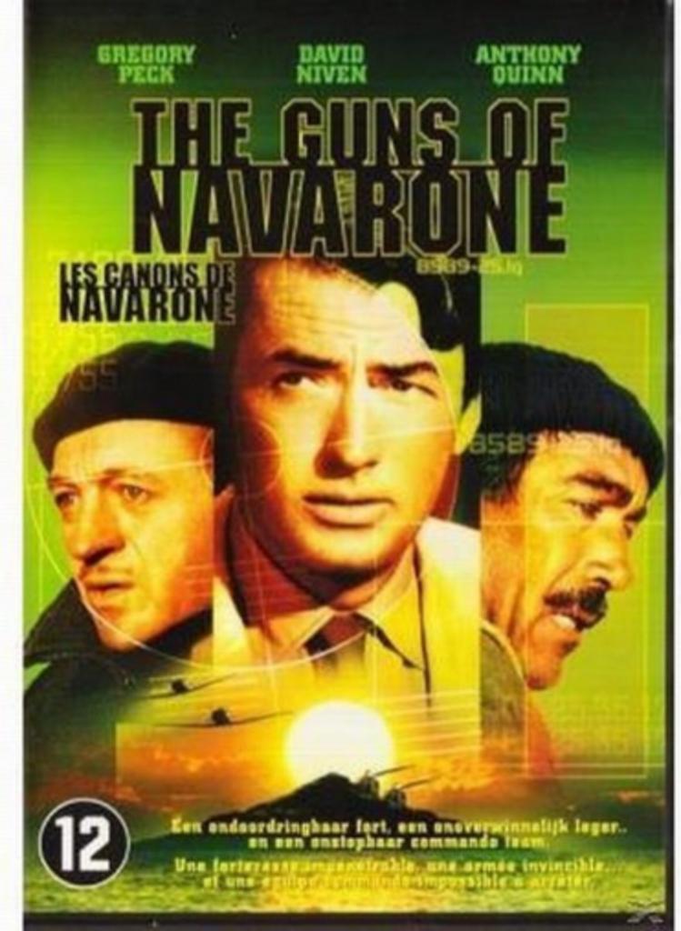 The Guns of Navarone (1961) Dvd, À partir de 12 ans, Enlèvement ou Envoi, Utilisé, Guerre