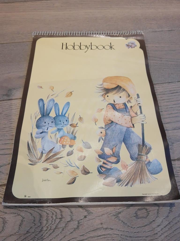Hobbybook avec couverture de « Jaklien Moerman », pages blan, Enlèvement ou Envoi