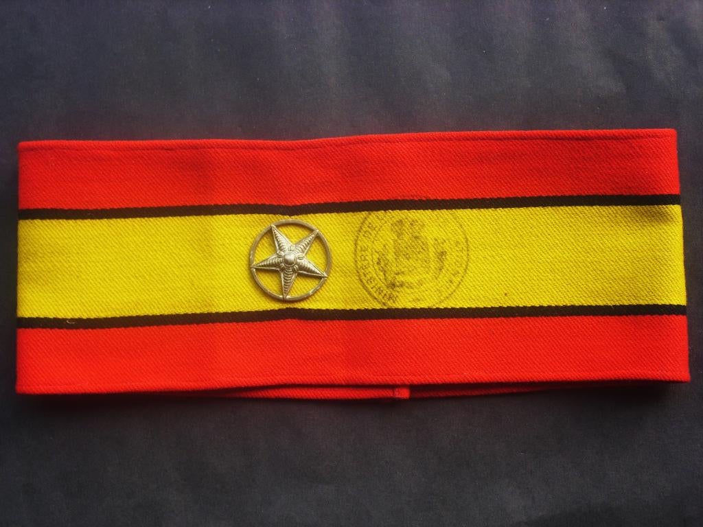 Superbe brassard belge des mutilés & invalides de guerre WW1, Collections, Objets militaires | Général, Envoi, Armée de terre