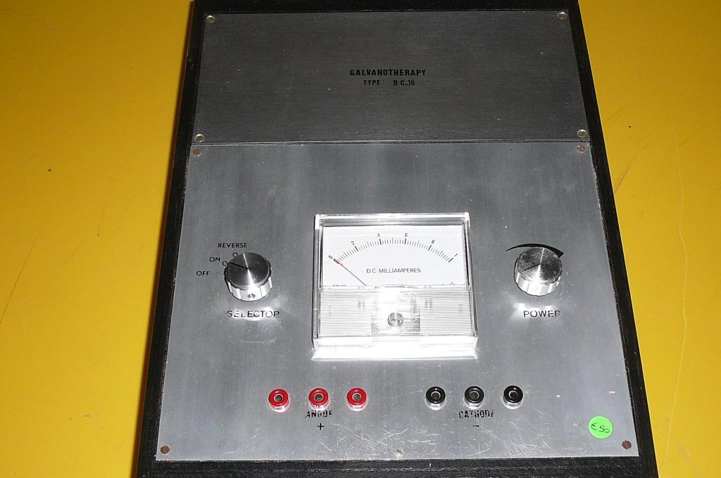 Galvanotherapy  type  DC 18  (doos 15), Elektronische apparatuur, Ophalen of Verzenden