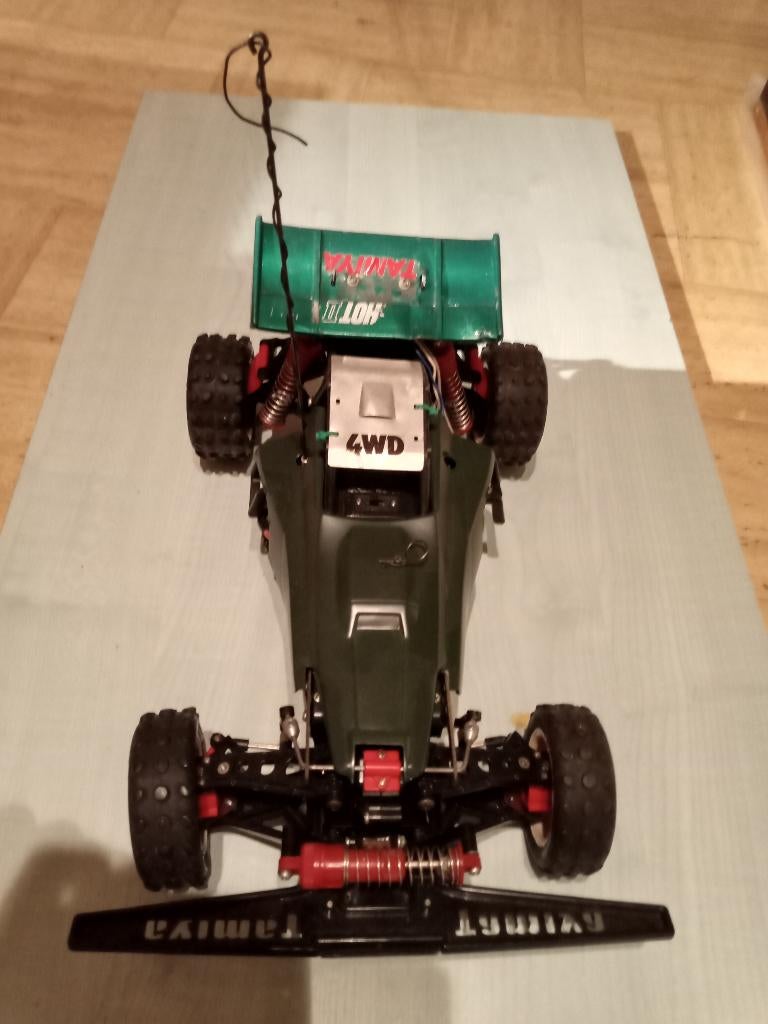 buggy Hot Shot II  radiocommandé Tamiya, Gebruikt, Schaal 1:24, RTR (Ready to Run), Ophalen