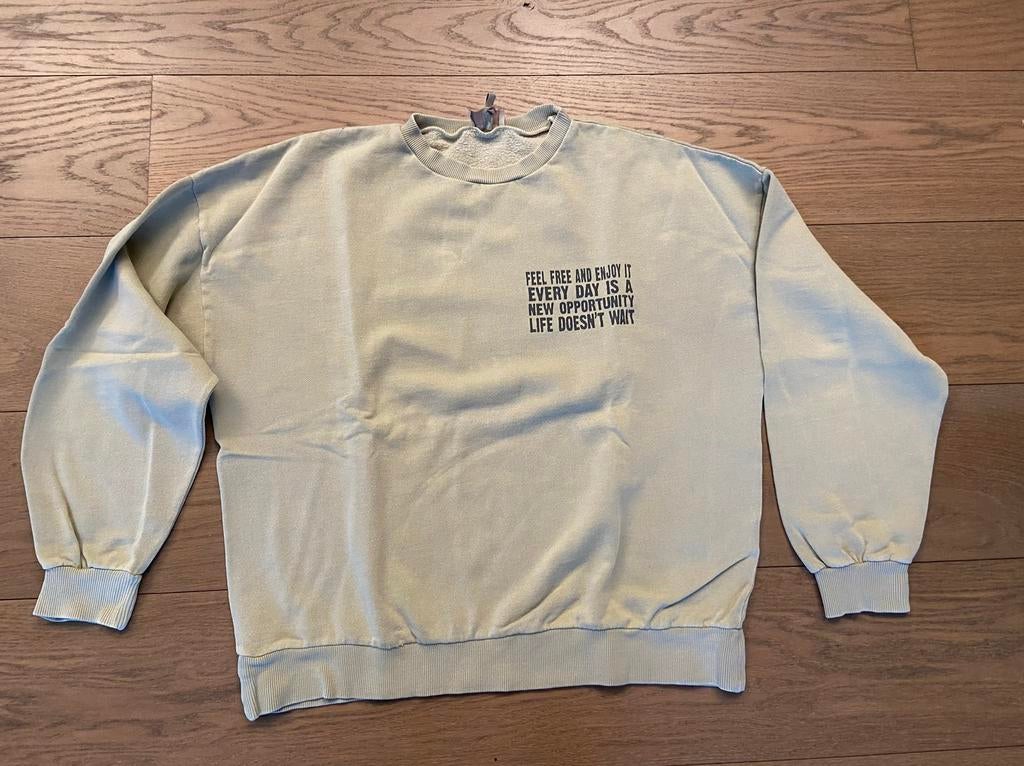 Pull Pull&Bear S, Enlèvement ou Envoi, Taille 36 (S), Comme neuf, Vert