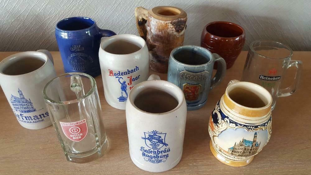 Bierpotten, Ophalen of Verzenden, Zo goed als nieuw, Pul(len)