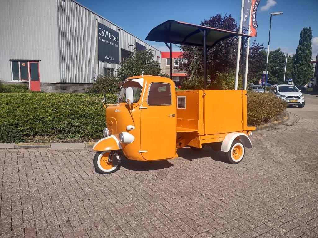 Magnifique tricycle de voiture Disc Jockey Lambro Lambretta, Musique & Instruments, Musiques & Instruments Autre, Utilisé, Enlèvement