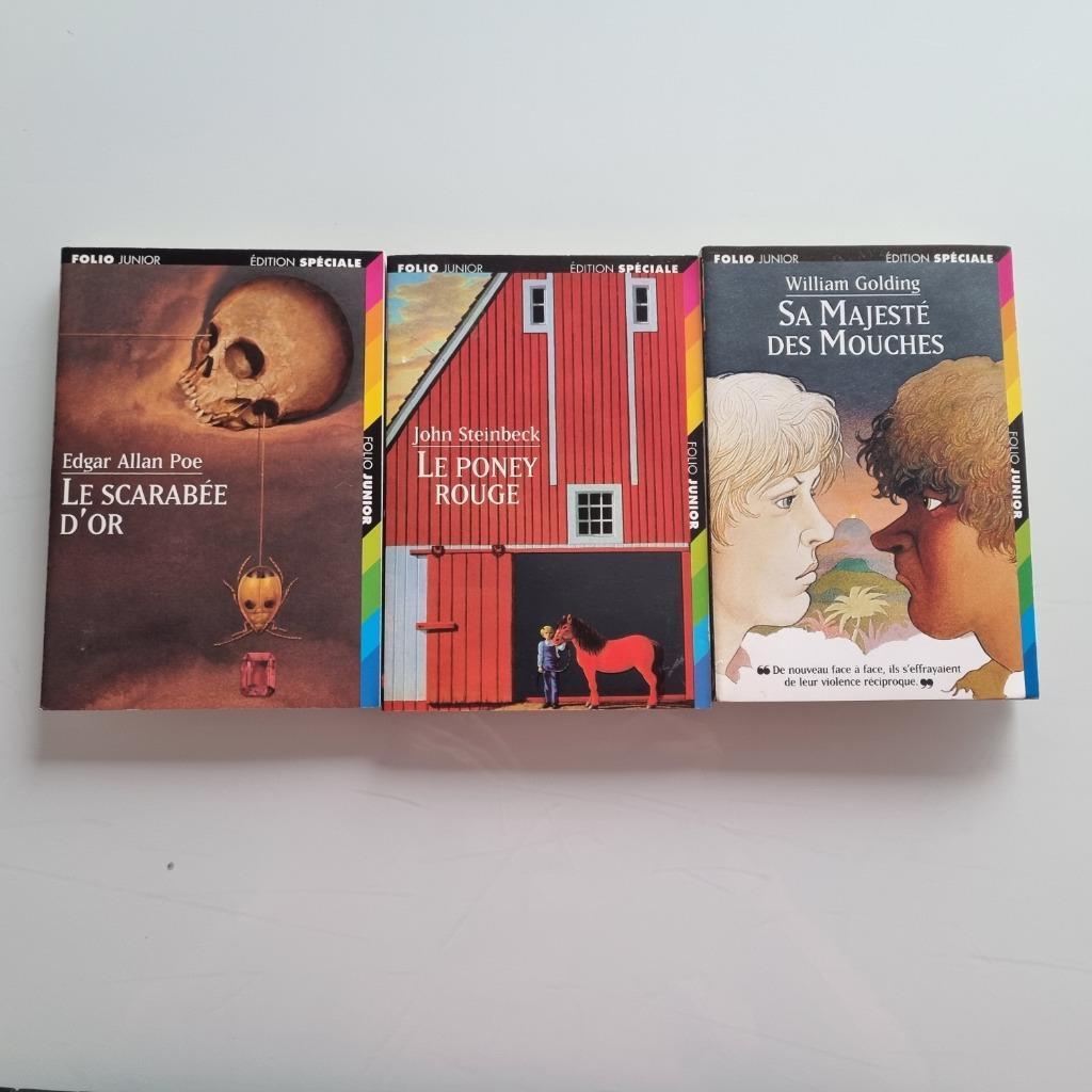 3 livres Folio Junior, Ophalen of Verzenden, Zo goed als nieuw