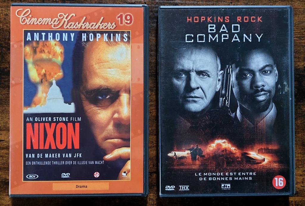 DVD - Anthony Hopkins - 2 stuks, Ophalen of Verzenden, Gebruikt
