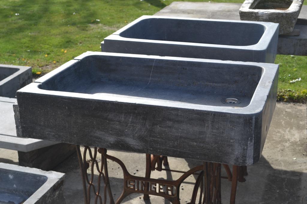 arduinen gootsteen, pompsteen met ronde hoek, Ophalen, Gebruikt