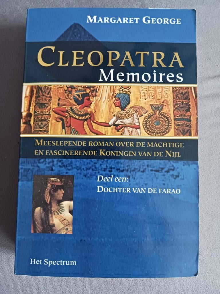 Mémoires de Cléopâtre partie1+ partie2 par Margaret George, Enlèvement ou Envoi, Comme neuf