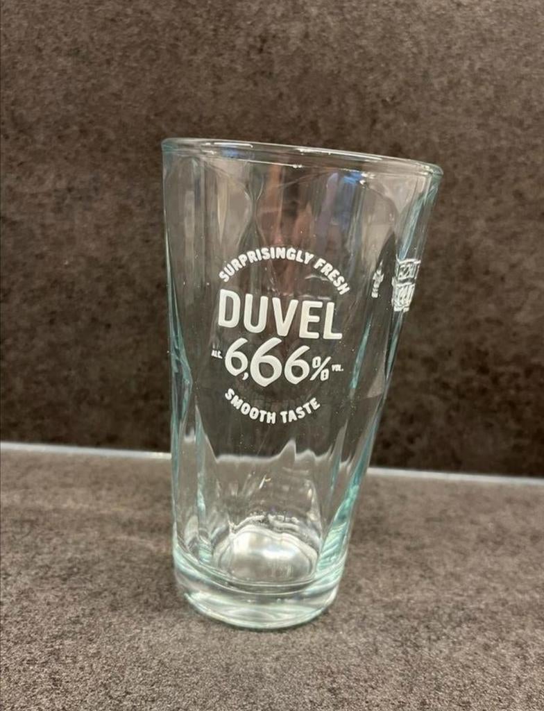 Duvelglas 666 25 cl, Verzamelen, Ophalen of Verzenden, Zo goed als nieuw, Duvel